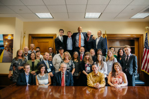 Senator Cory Booker (D-NJ) met with NORML chapter leaders from around the country to discuss his legislation known as The Marijuana Justice Act